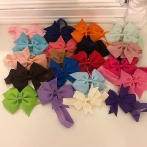 Baby/toddler bows with headband